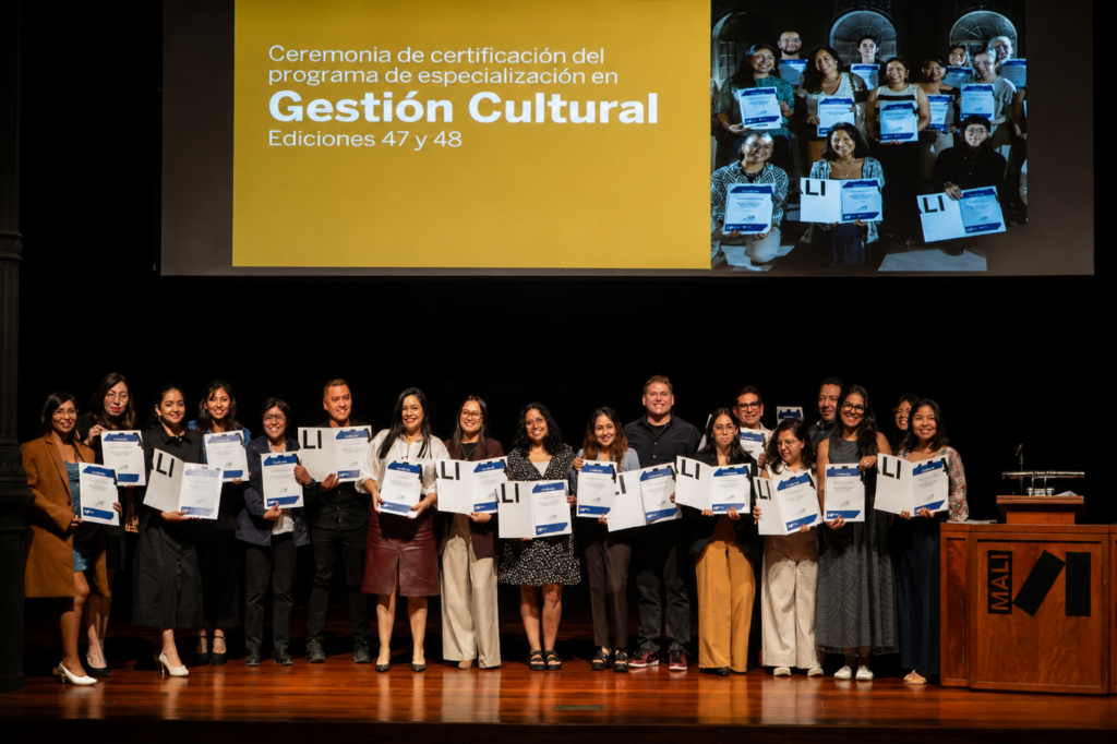 Celebrando el compromiso con la cultura: así se vivió la certificación del Programa de Especialización en Gestión Cultural